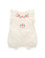 Organic Muslin Embroidered Romper