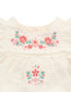 Organic Muslin Embroidered Romper