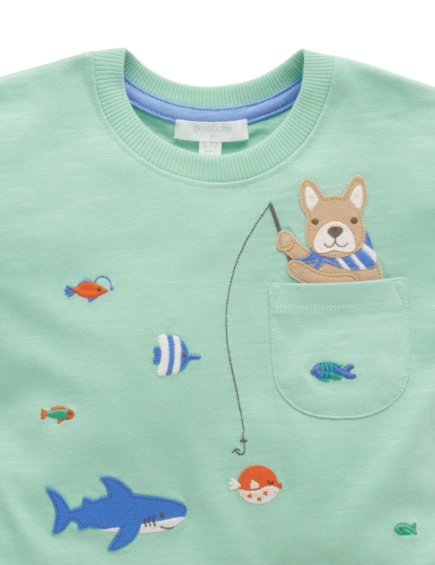 Organic Catching a Shark Shirt & Shorts Set