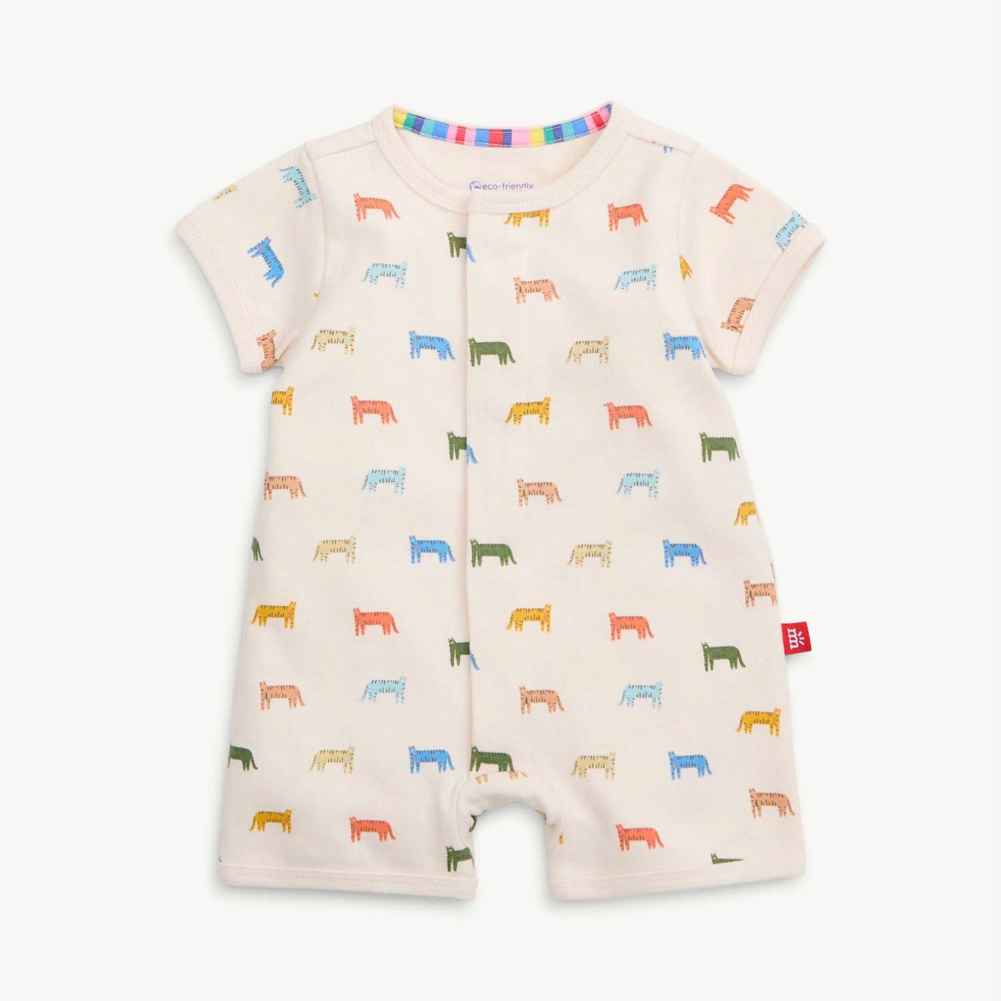 Le Tigre Organic Magnetic Short Romper