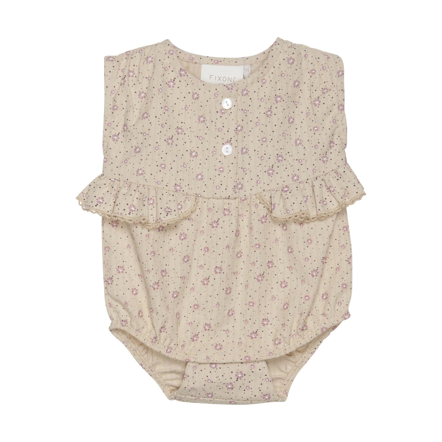 Organic Petite Floral Romper