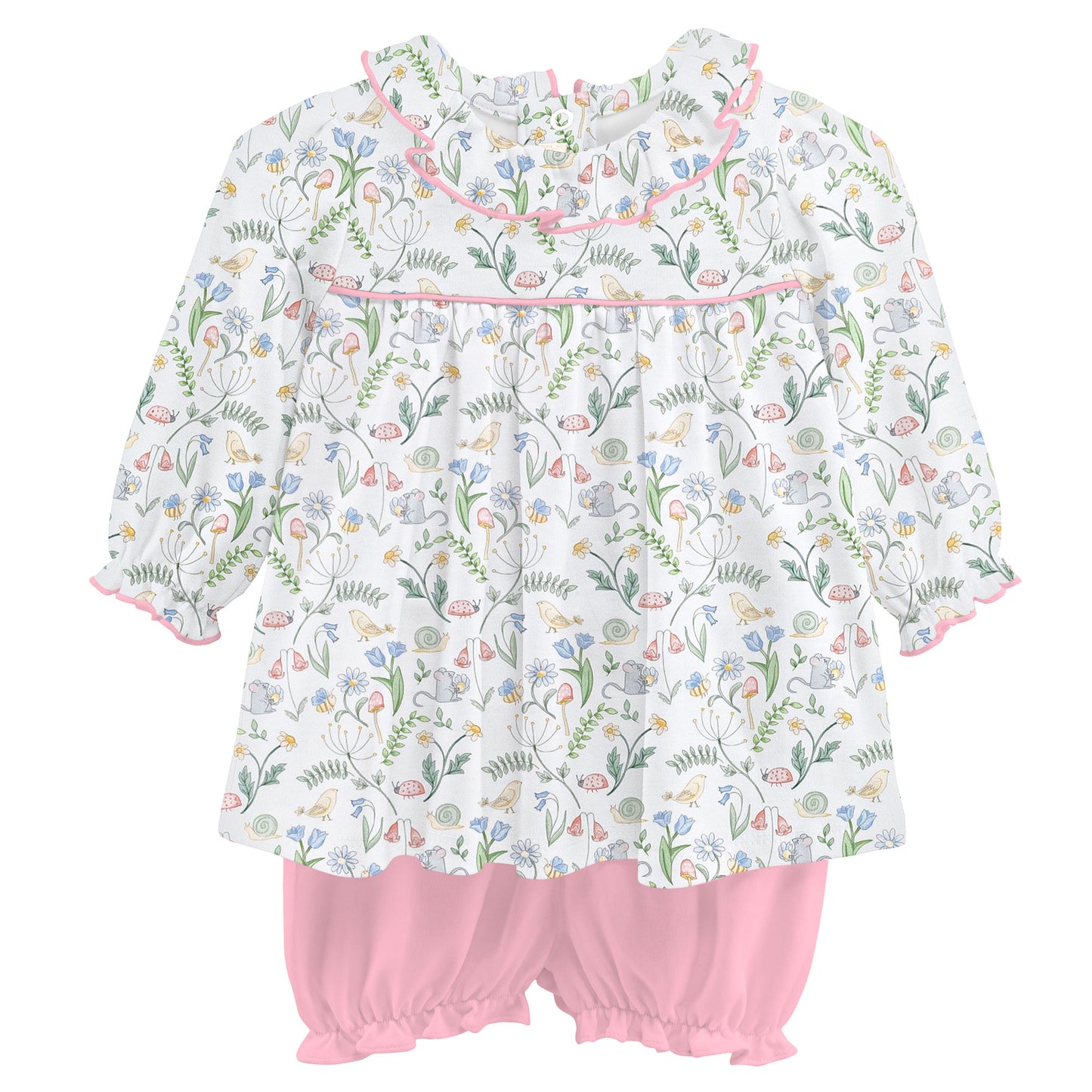 Prairie Beauty Pima Shirt and Bloomer Set