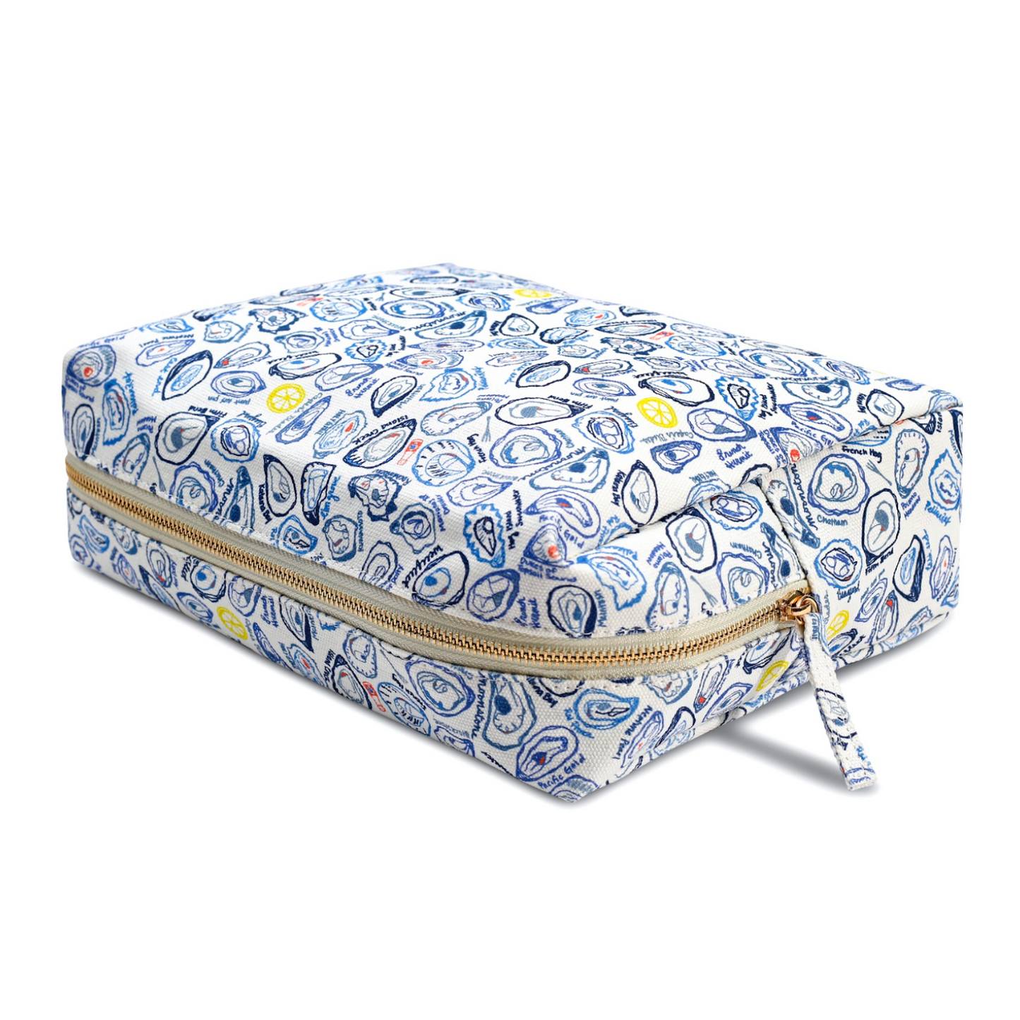 Oysters Large Travel Pouch