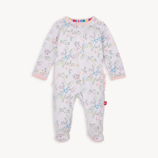 Emily Ruffle Magnetic Footie