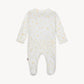 Evangeline Organic Ruffle Magnetic Footie