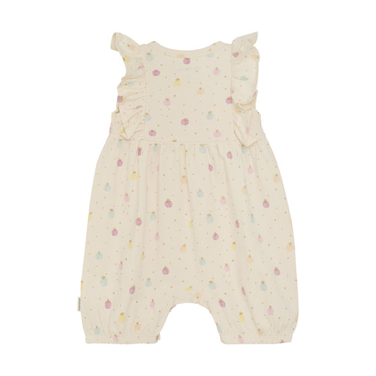 Organic Ruffle Market Romper