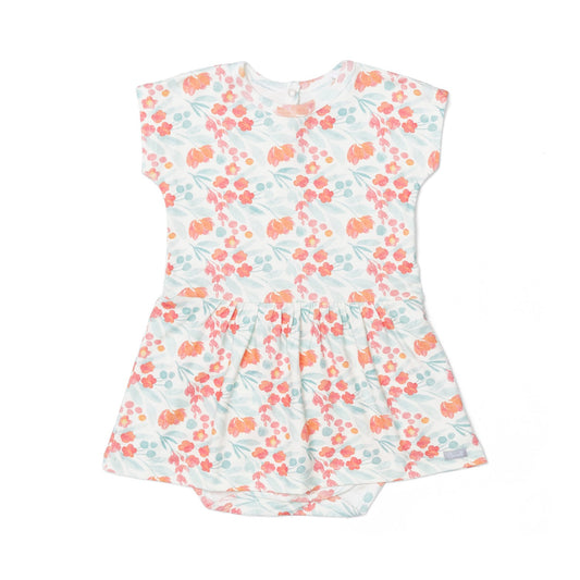 Floral on Cream Modal Bodydress