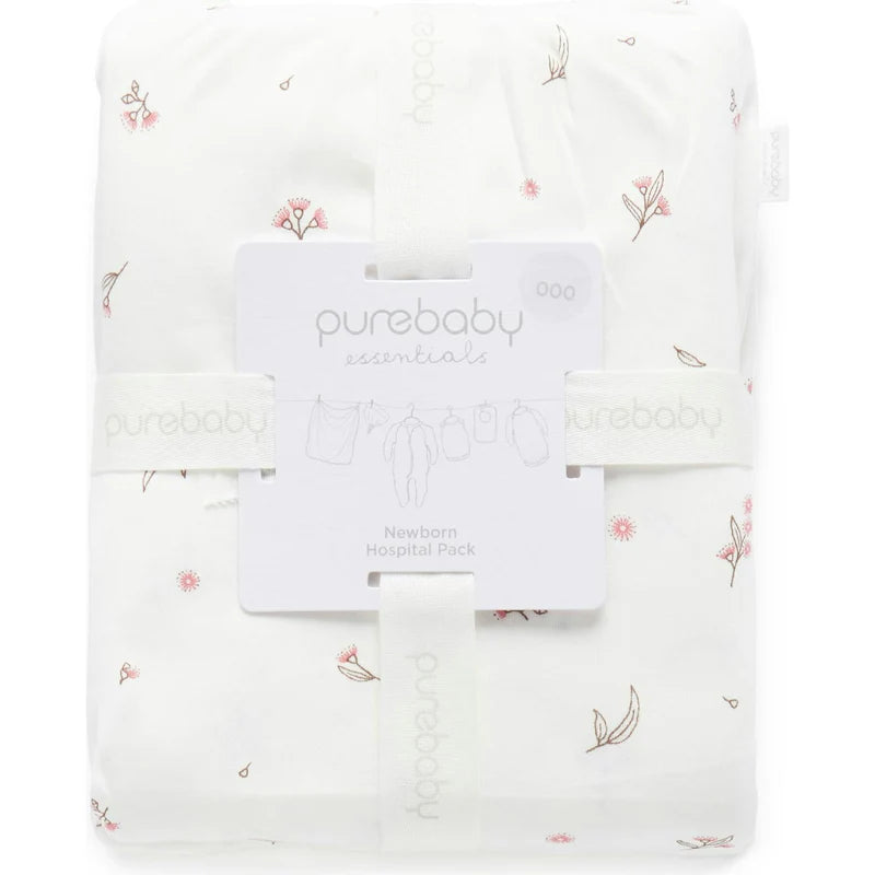 Essentials Organic Newborn Hospital Gift Set - Vanilla Blossom