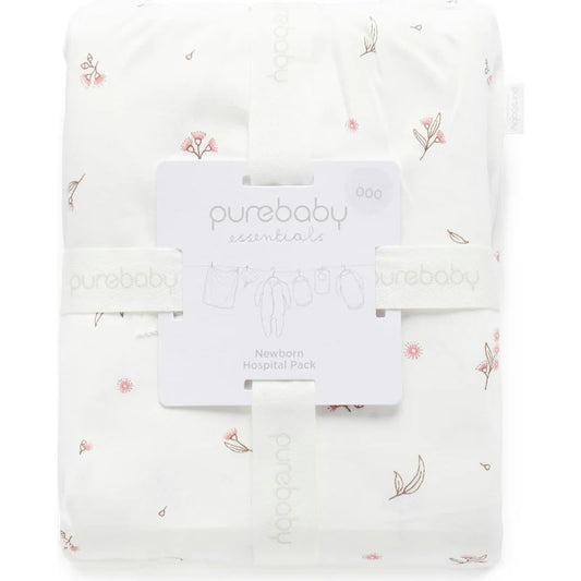 Essentials Organic Newborn Hospital Gift Set - Vanilla Blossom