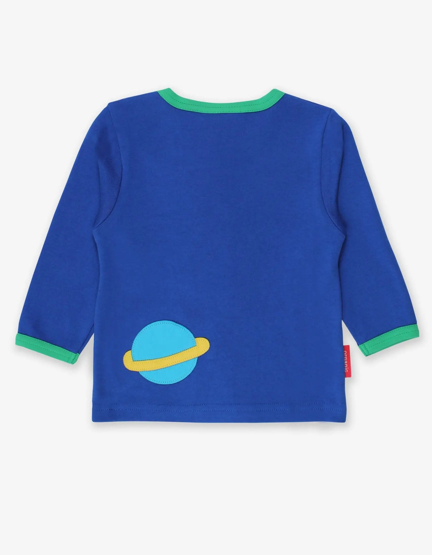 Organic Rocket Planet Applique Shirt