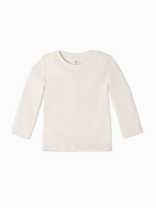 Turk Long Sleeve Crew Neck Shirt - Natural