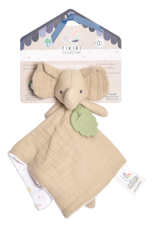 Safari Organic Elephant Lovey
