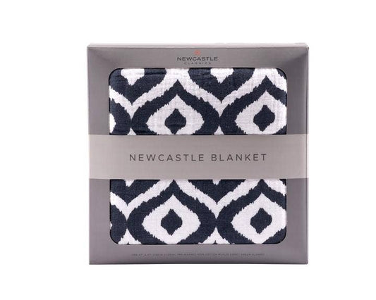 Moroccan Blue Newcastle Blanket