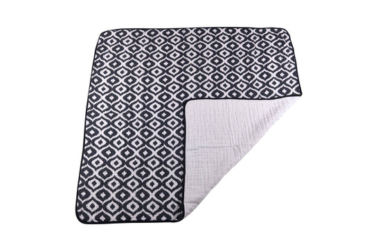 Moroccan Blue Newcastle Blanket