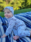 Organic Horse & Bird Bow Stretch Headband