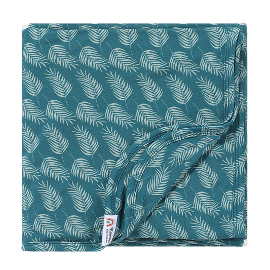Palms in Paradise Bamboo Blanket