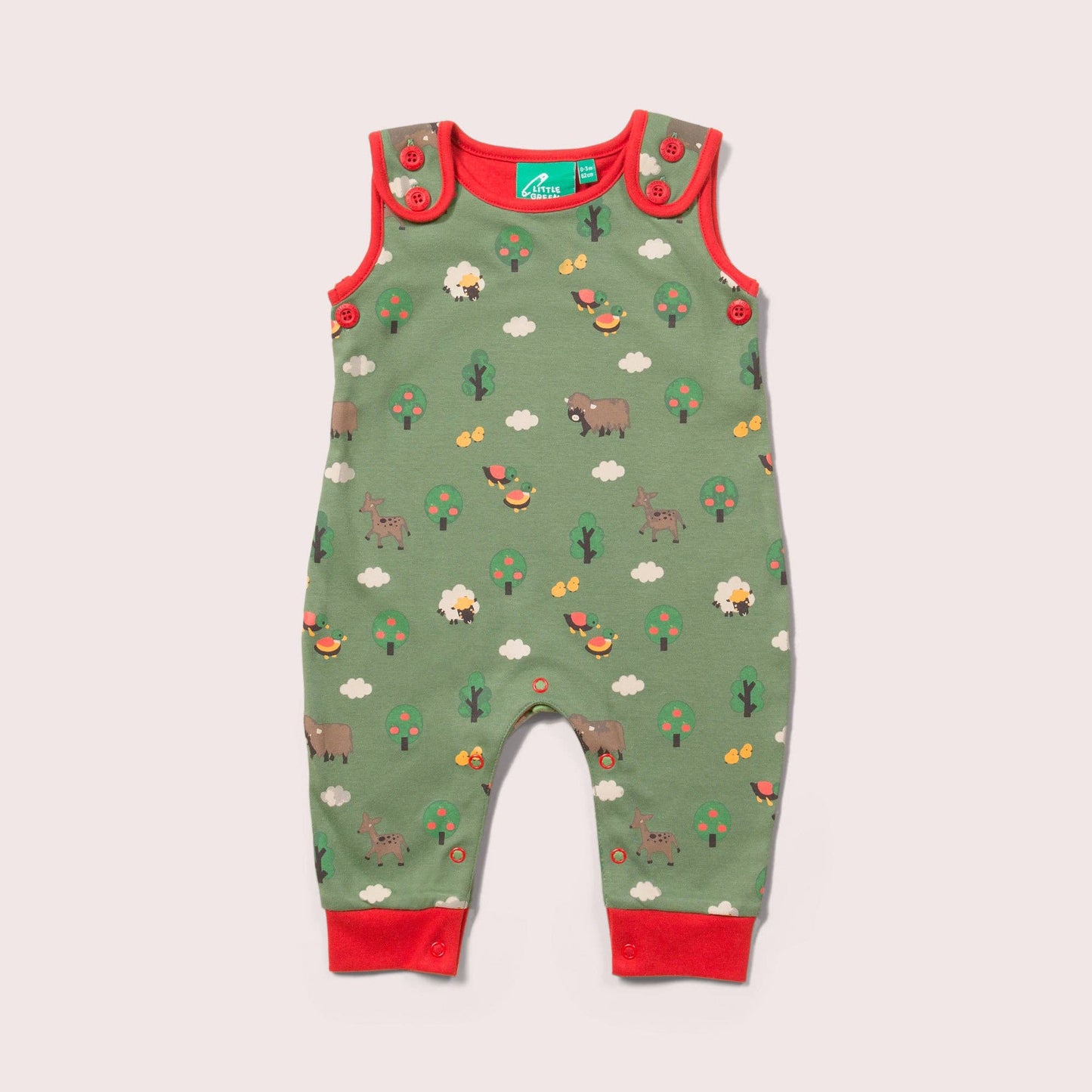 Animal Friends Dungarees