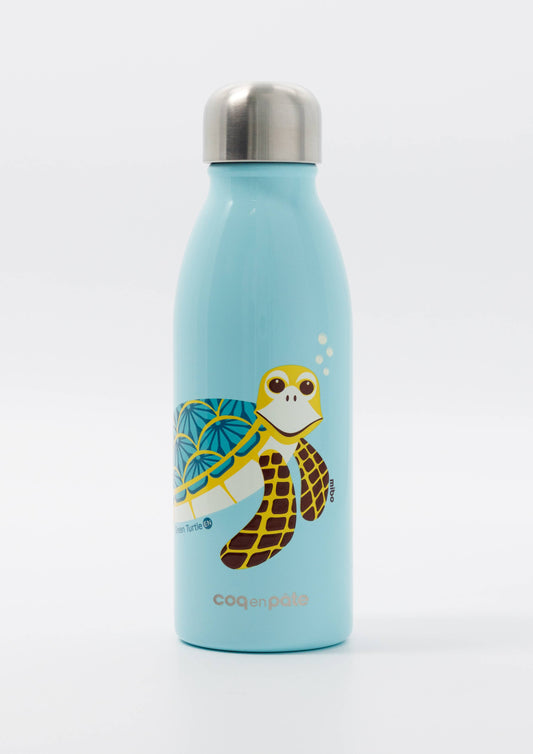 Reusable Stainless Steel Drinking Bottle - Turtle