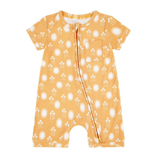 Sunny Days Bamboo Shortie Romper