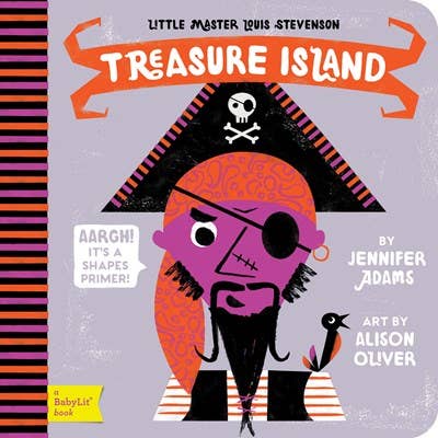 Treasure Island: A BabyLit Shapes Primer Book