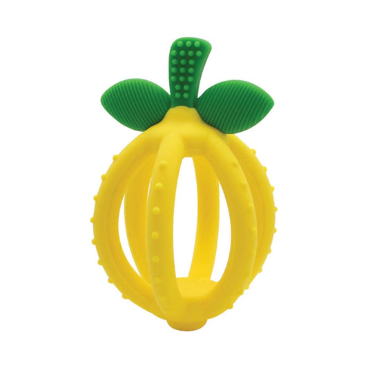 Lemon Teething Ball with Training Toothbrush