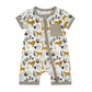 Jungle Friends Bamboo Shortie Romper