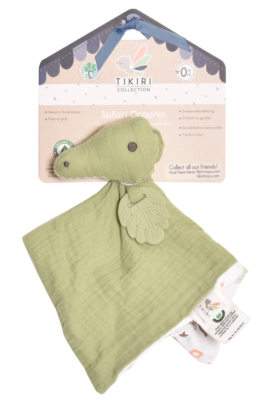 Safari Organic Crocodile Lovey