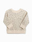 Portland Banded Long Sleeve Shirt - Cheetah/Pewter