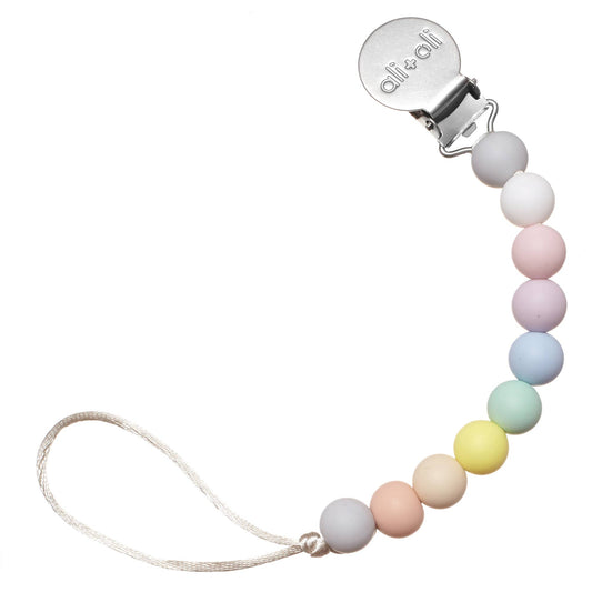 Pacifier Clip (Multi-Pastel)