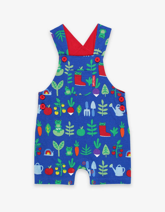 Vegetable Garden Print Dungarees