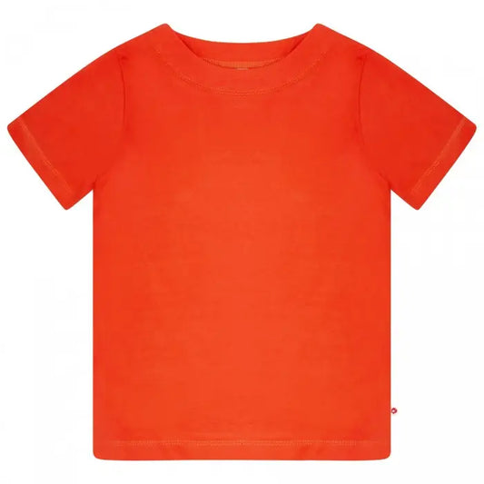 Organic Orange Short Sleeve Shirt