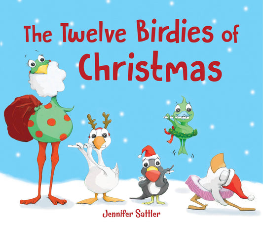 The 12 Birdies of Christmas Board Book