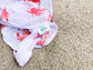 Pink Crab Swaddle Blanket