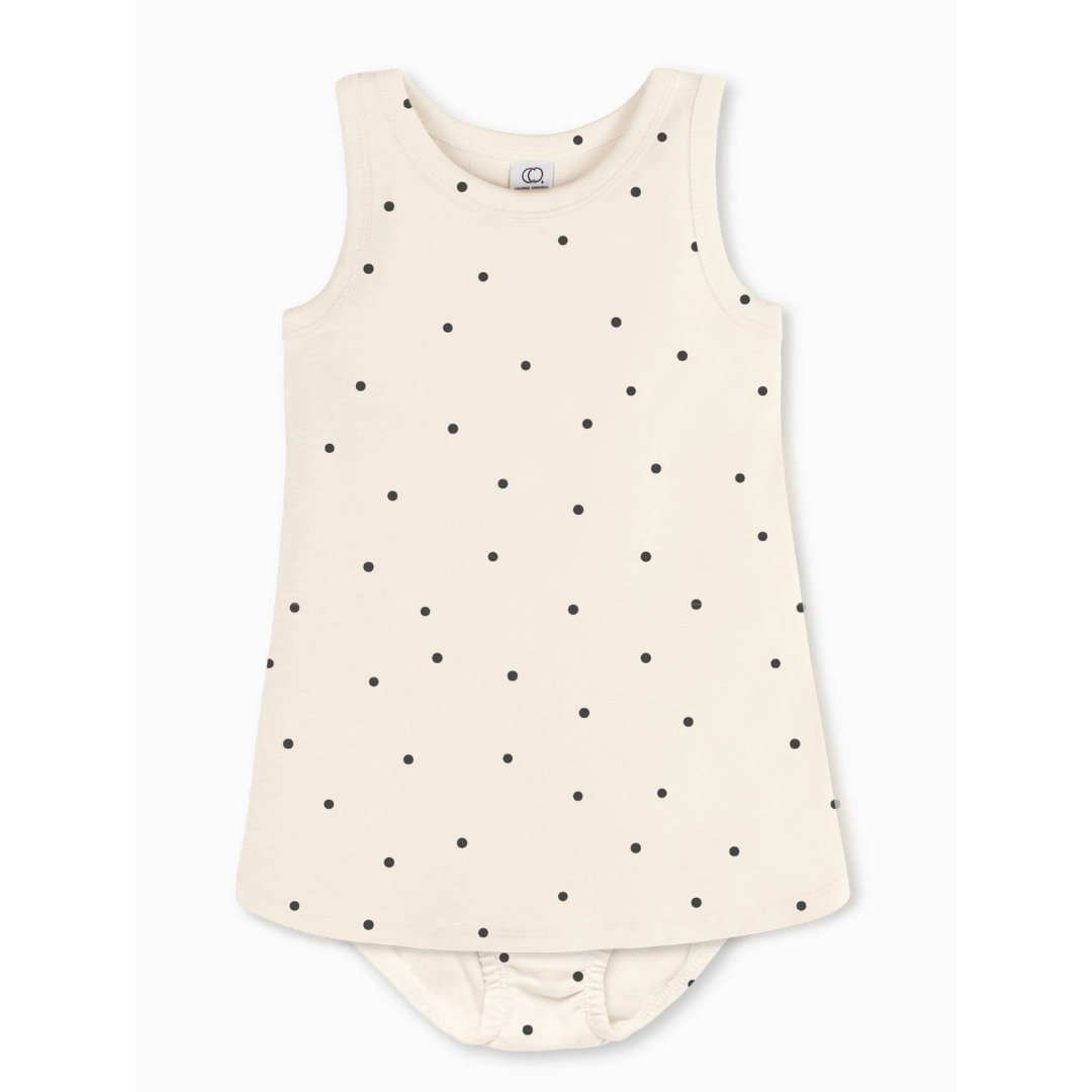 Charli Swing Dress - Mini Polka Print
