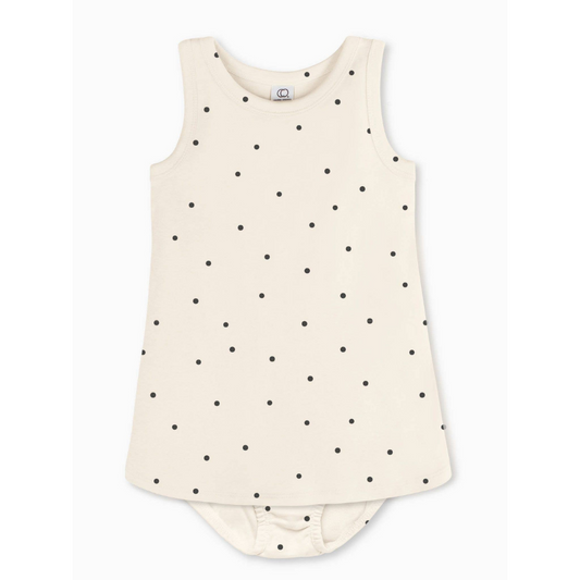 Charli Swing Dress - Mini Polka Print