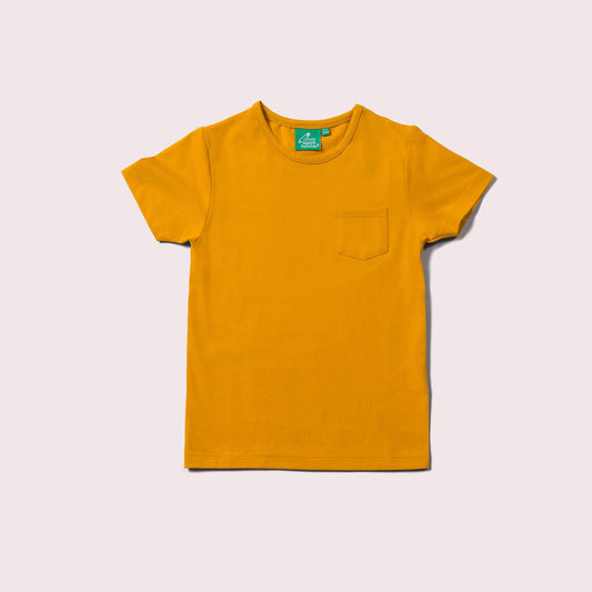 Organic Gold Pocket Short Sleeve Shirt