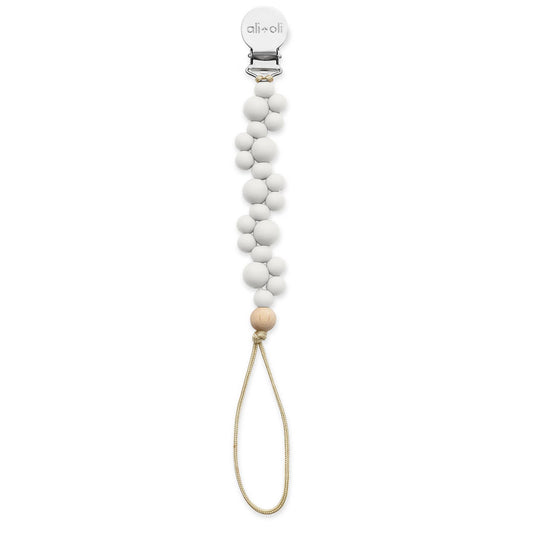 Pacifier Clip (Pure White)