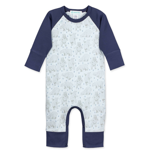 Dancing Bear Pima Boys Romper