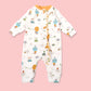 Balloon Ruffle Zip Romper