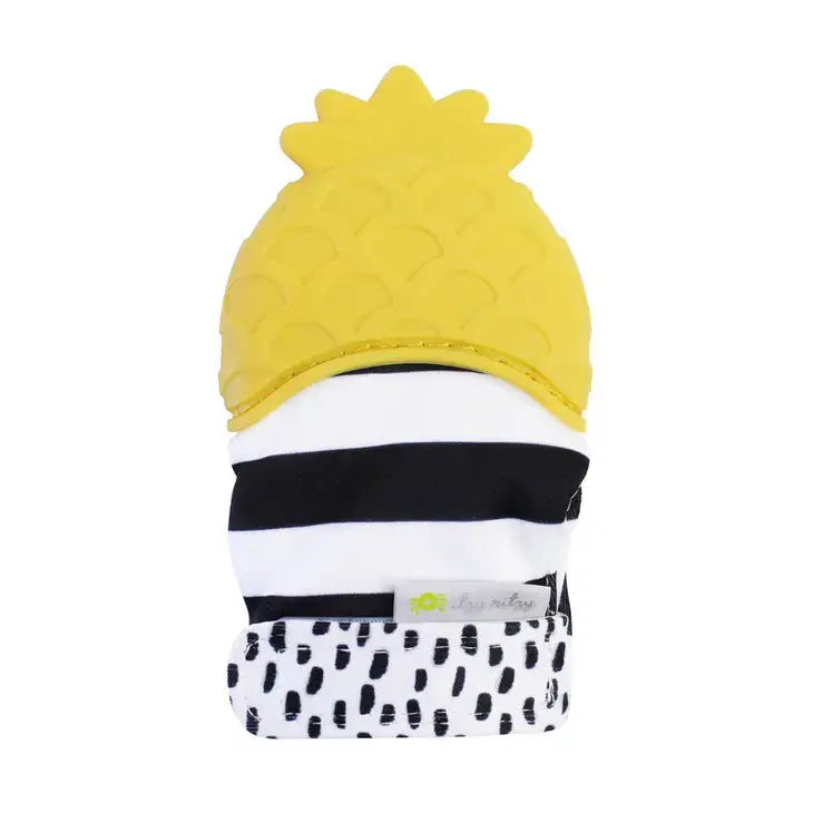 Itzy Silicone Pineapple Teething Mitt