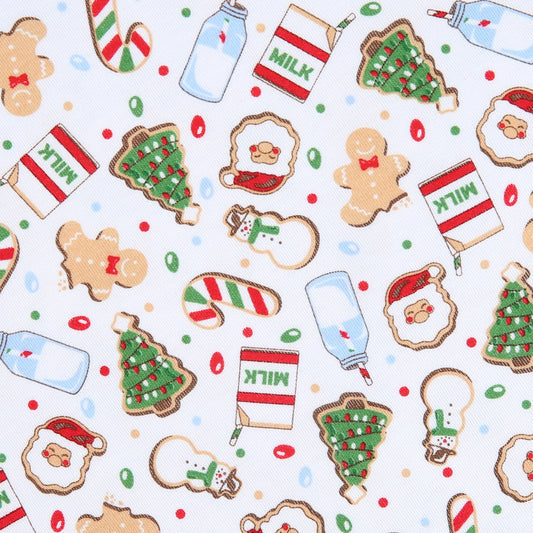 Cookie Exchange Pima Zip Pajamas