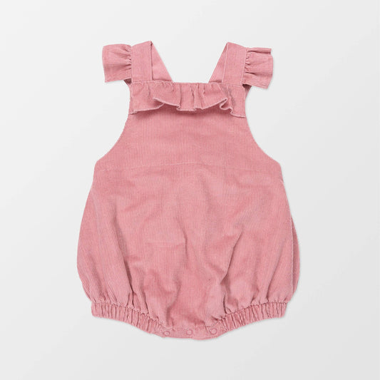 Organic Pink Frill Needlecord Bubble