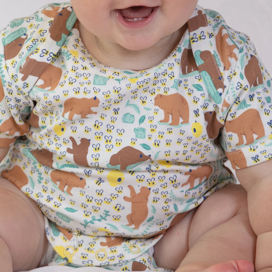 2 Pack Bodysuits - Baby Bear