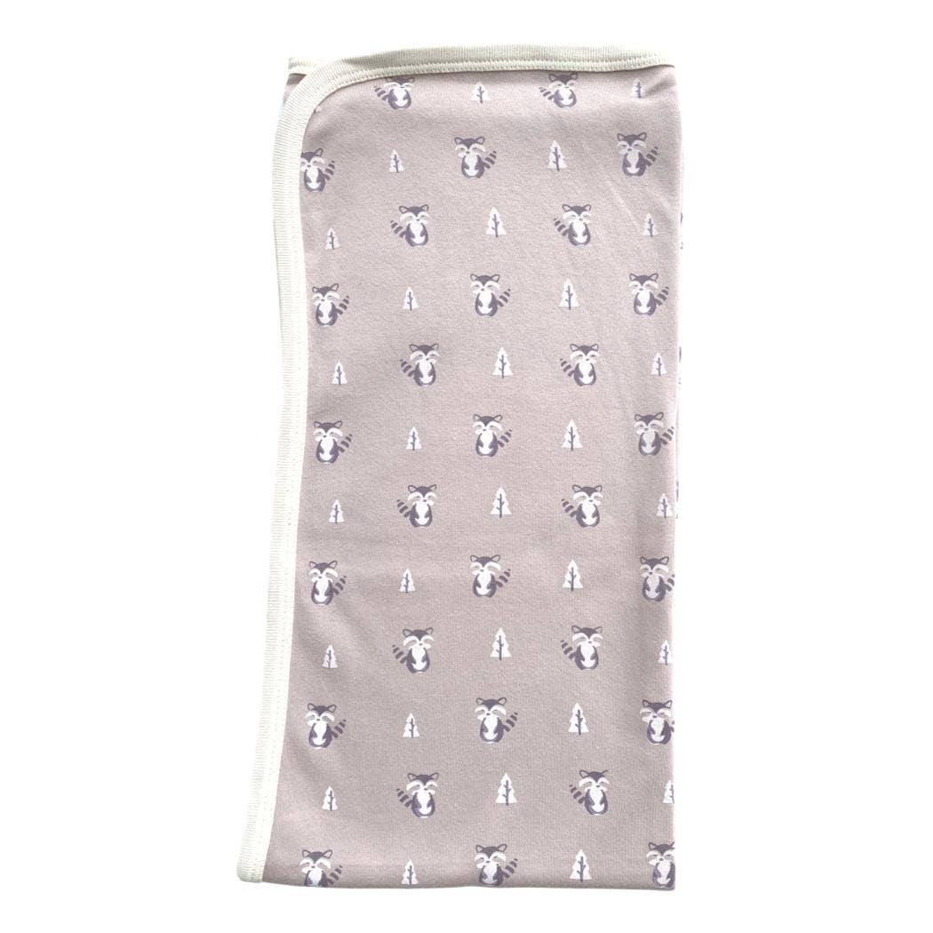 Organic Baby Raccoon Blanket