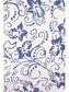 Indigo Daffodils Pima Ruched Bubble