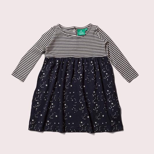Organic Starry Night Swing Dress