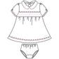 Blessed Pink Smocked Lined Dress w/ Bloomers