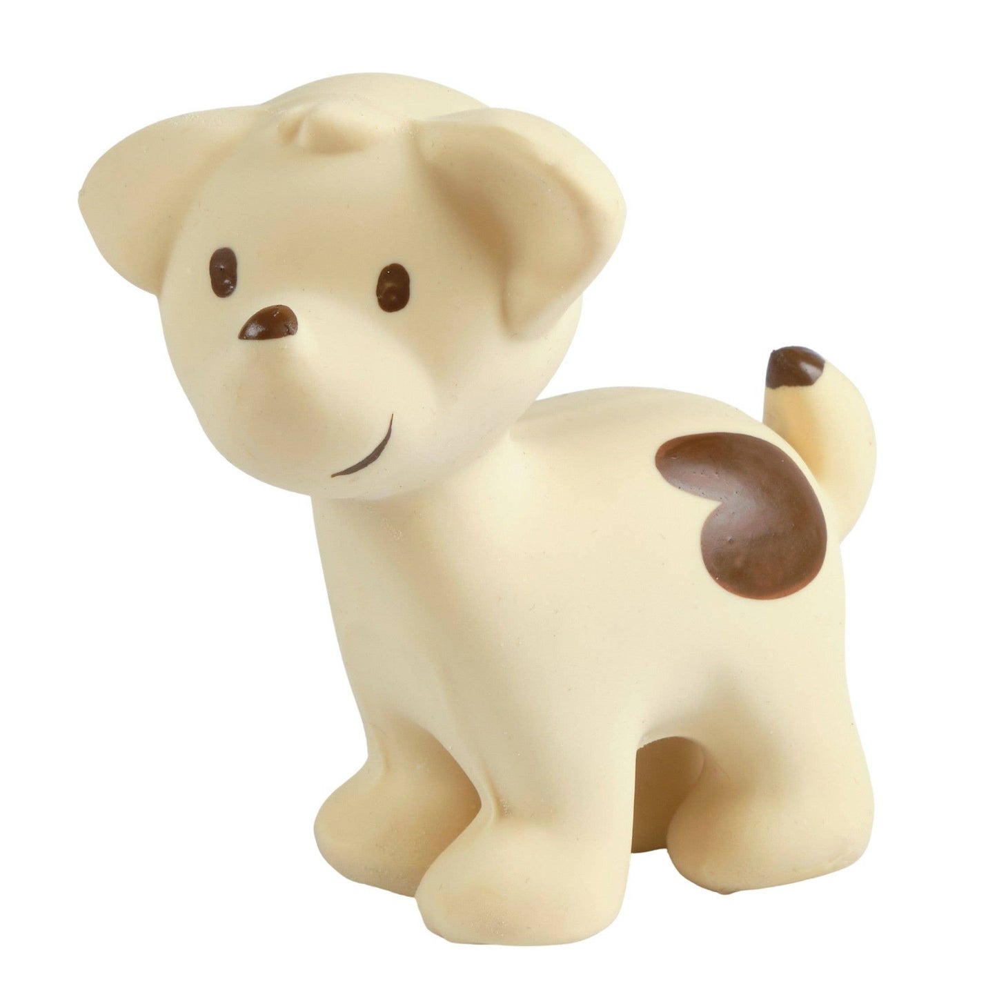 Puppy Natural Organic Rubber Teether and Rattle
