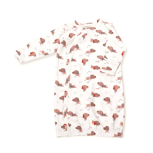 Yoga Dog Kimono Gown