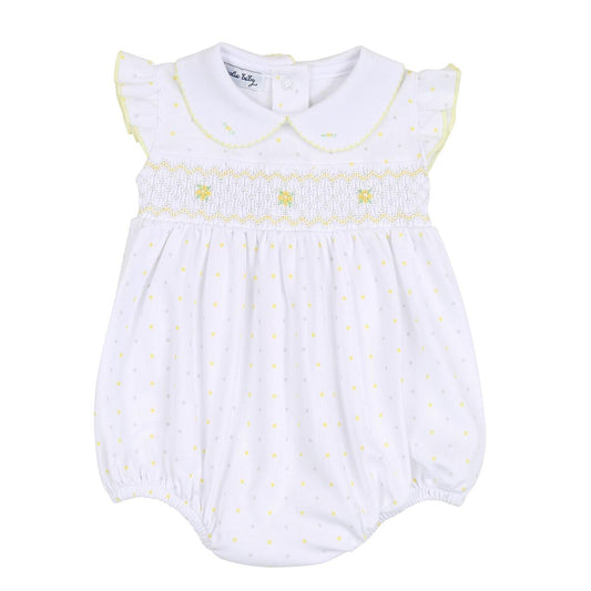 Ellen's Smocked Flutter Bubble